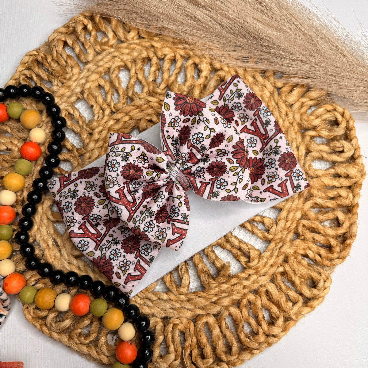 Brown Designer Headwrap