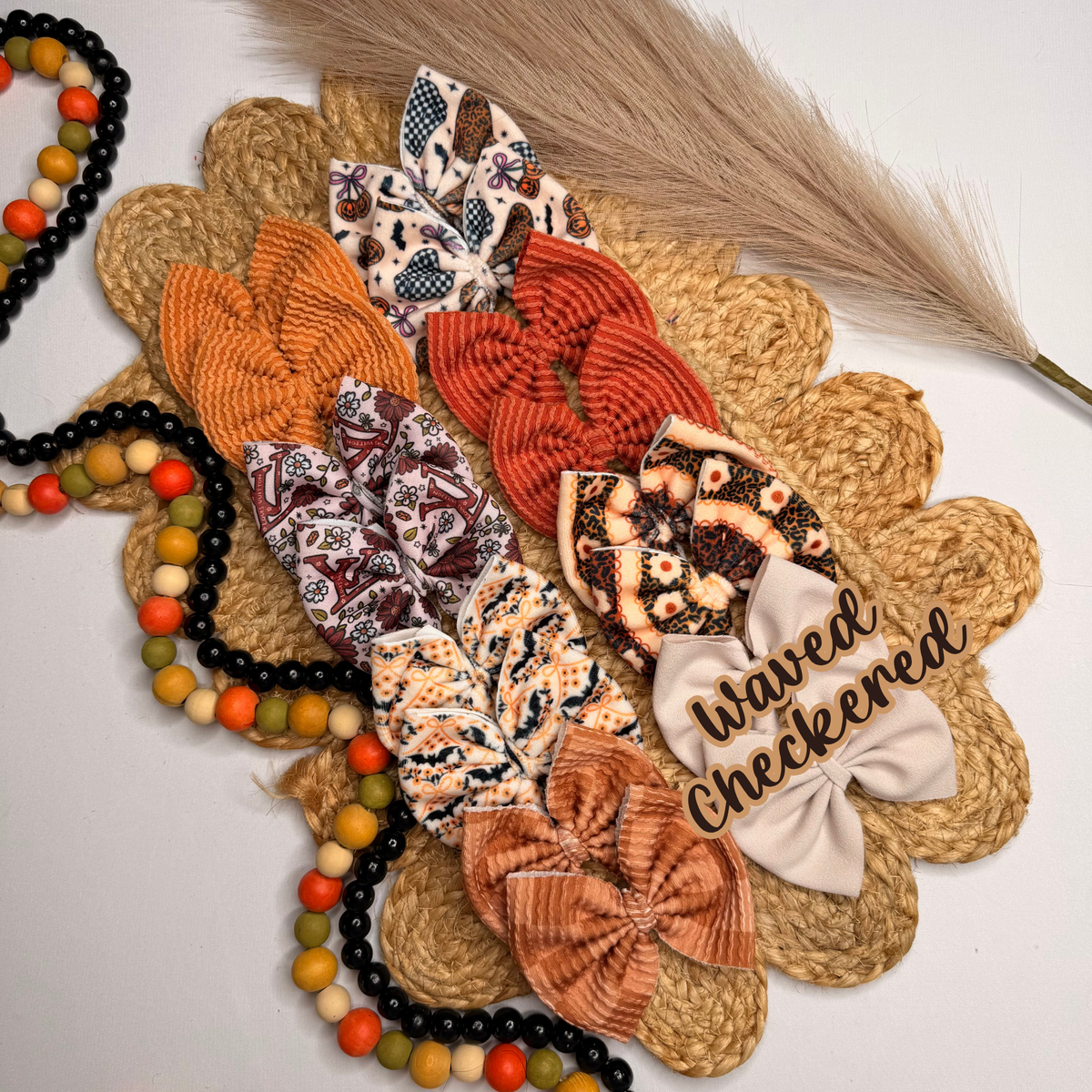 Waved Checkered Piggies