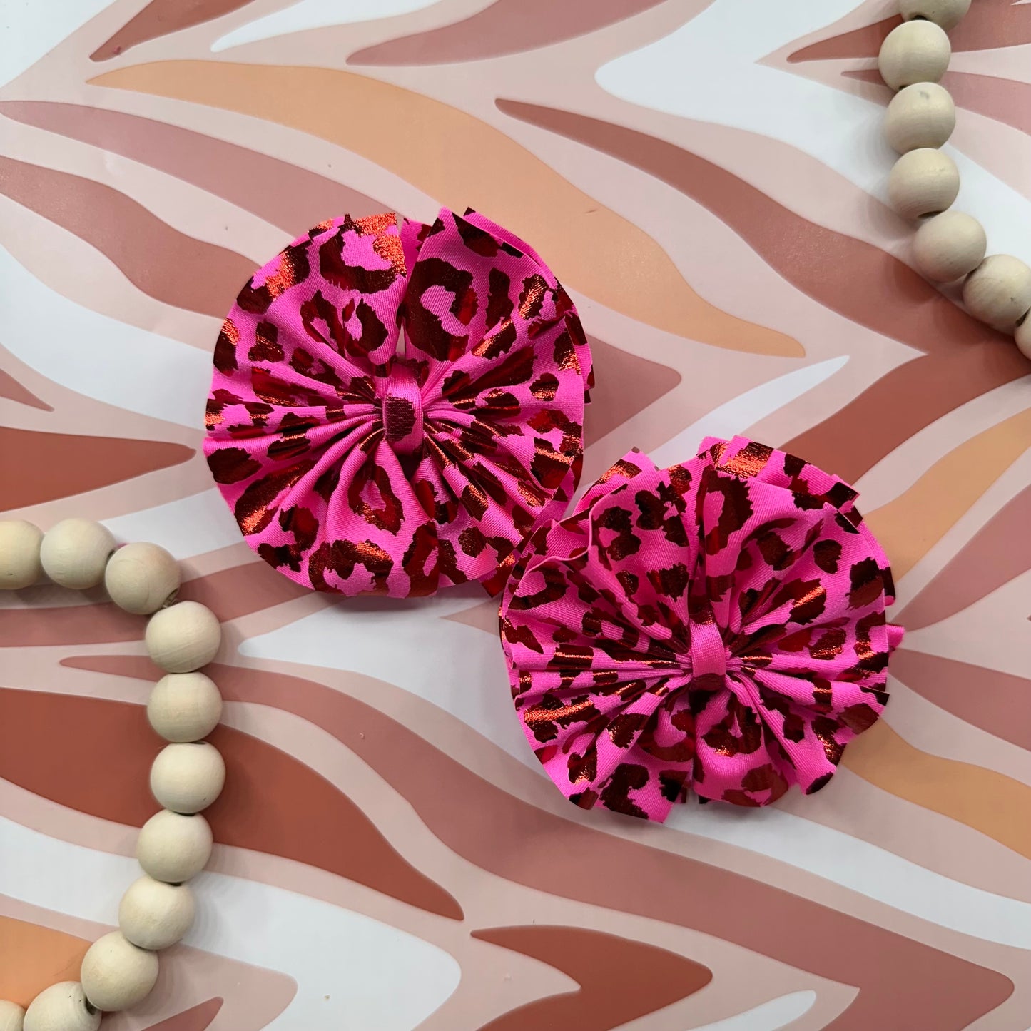Pink Cheetah Shredded Piggies