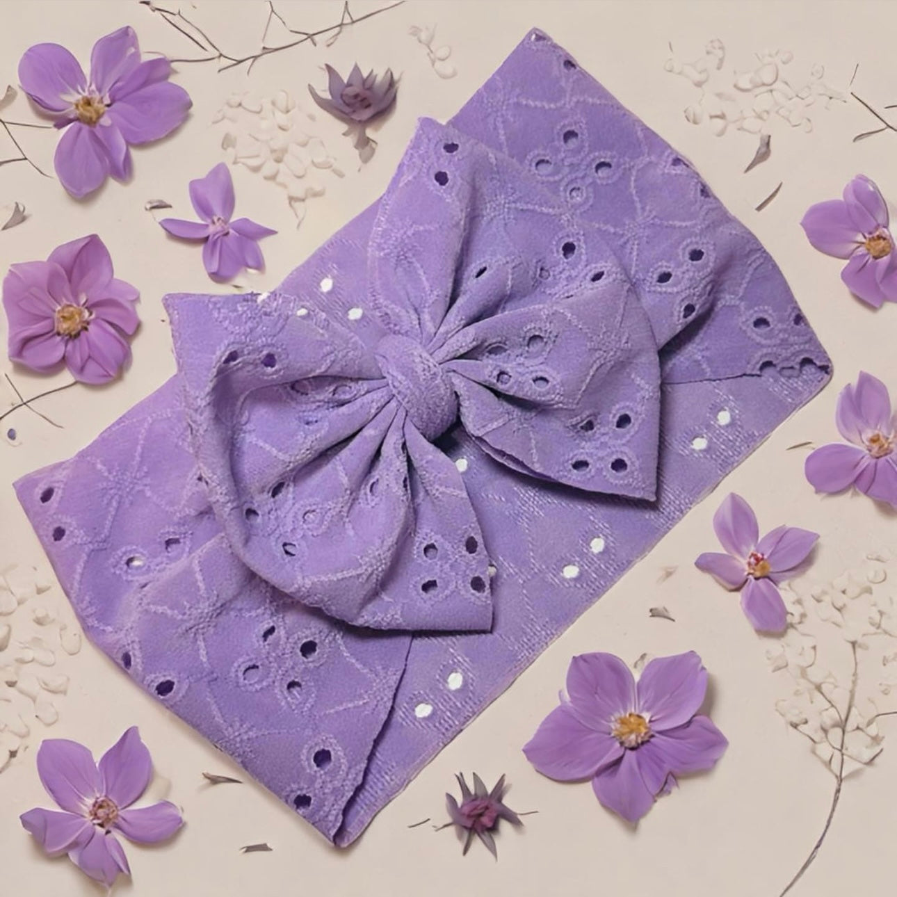 Lavender Eyelet