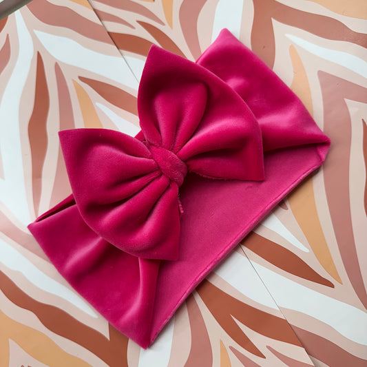 Pout Big Bow Headwrap
