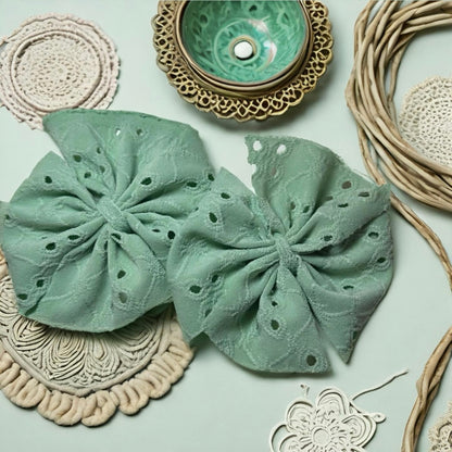 Sage Green Eyelet