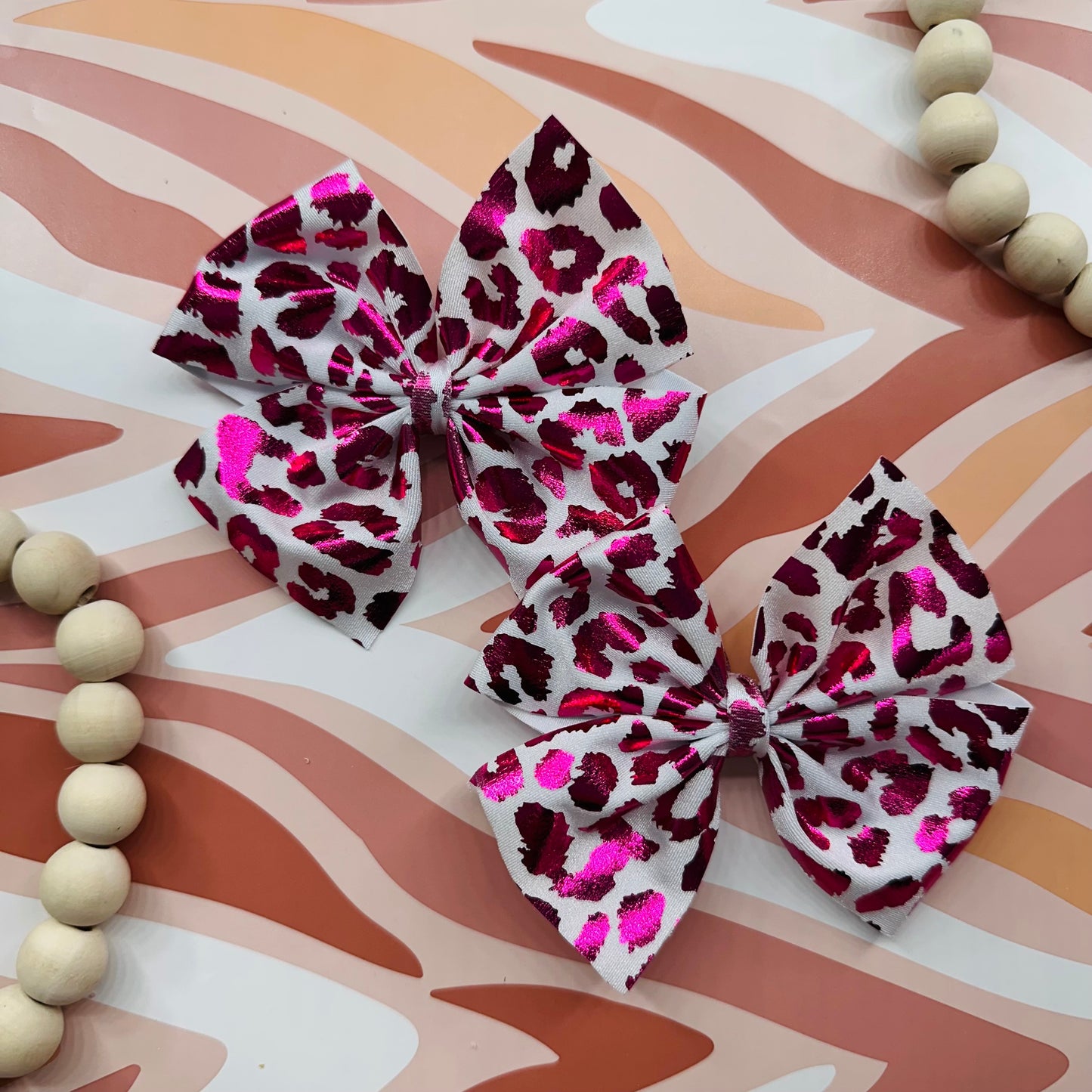 White Cheetah Pinwheel
