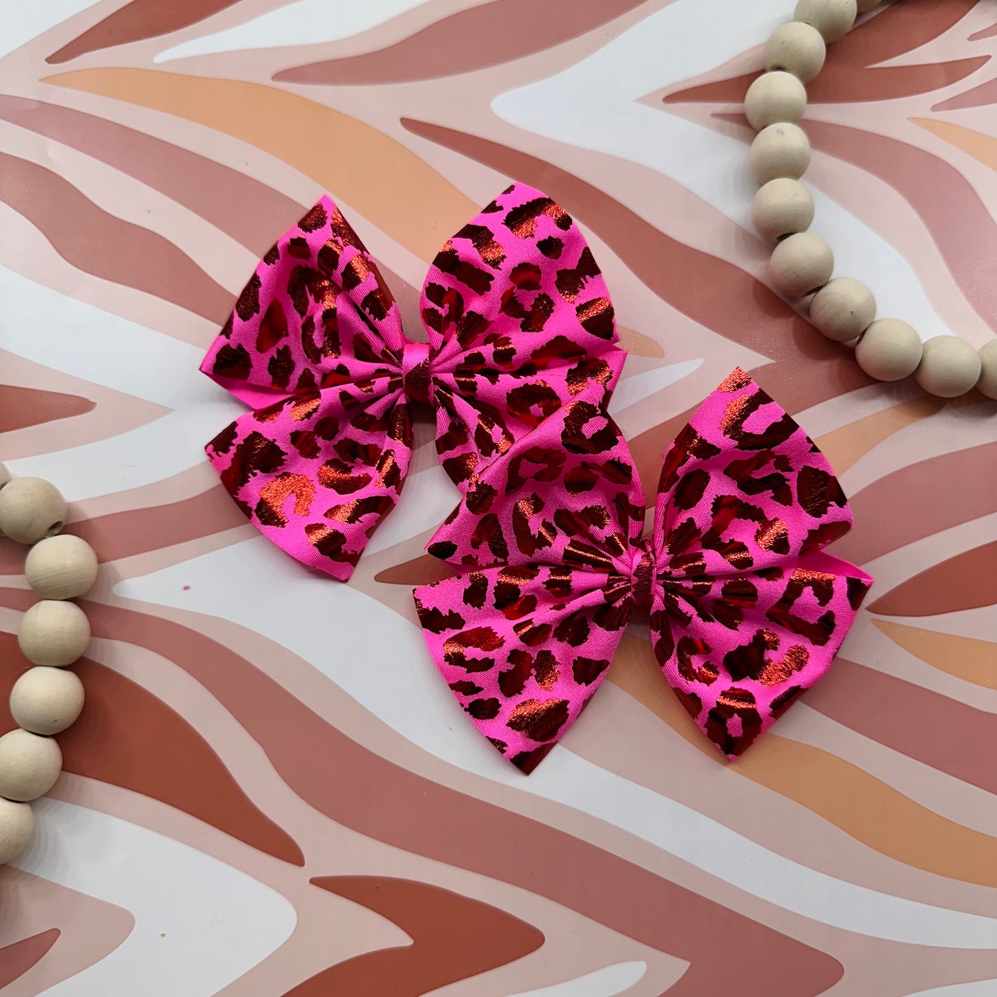 Pink Cheetah Pinwheel
