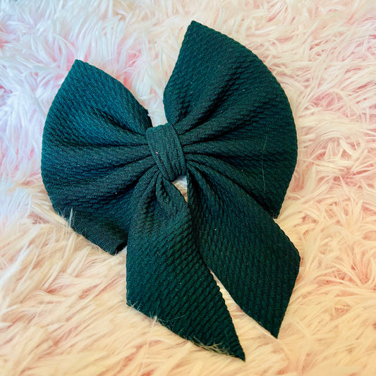 5" Forest Green Sailor Bow