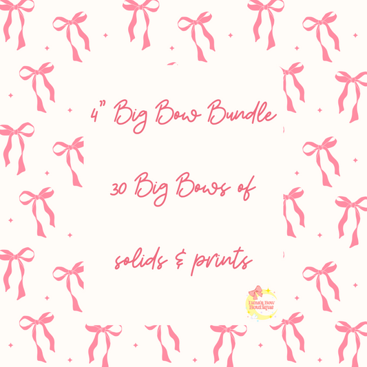 4" Big Bow Bundle Set