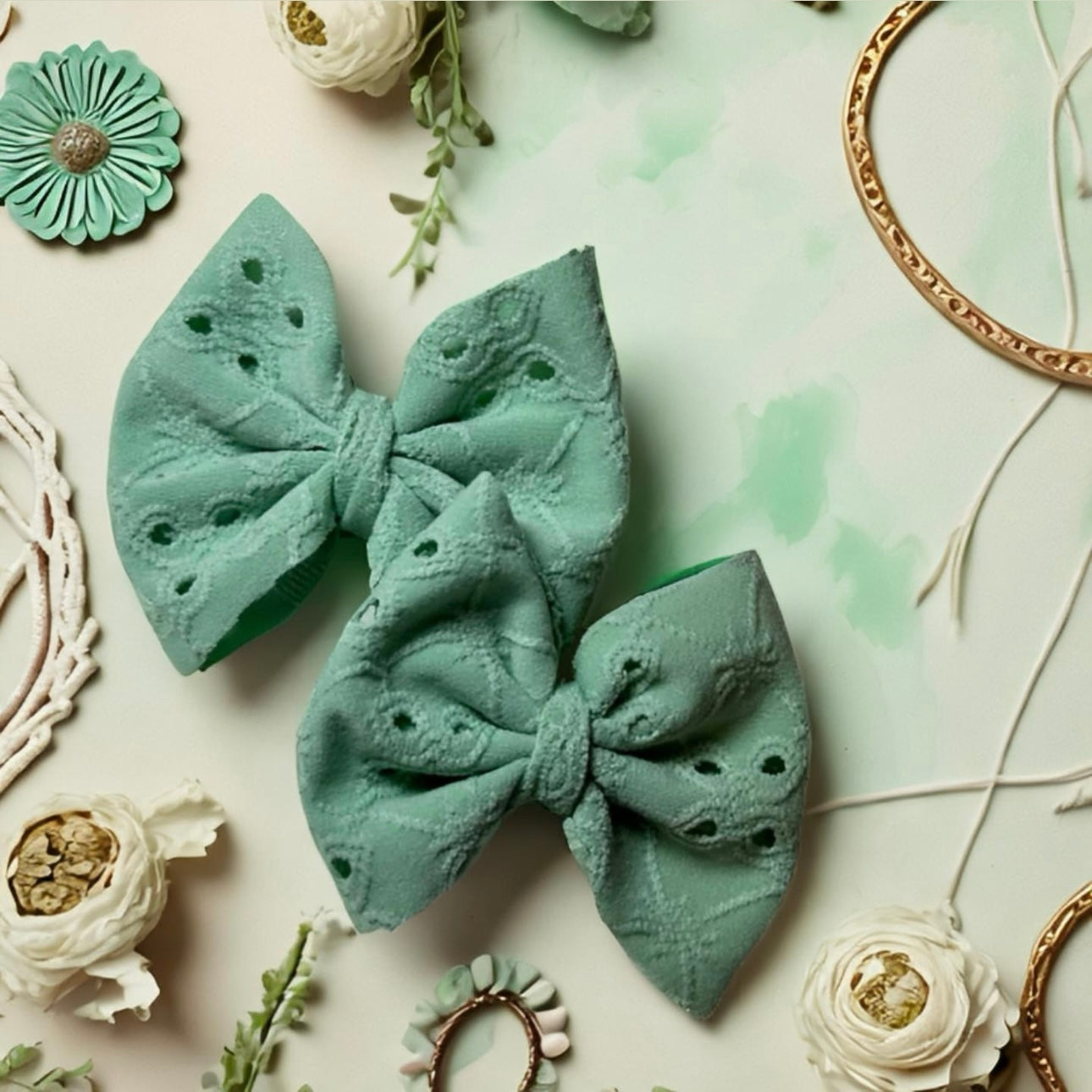 Sage Green Eyelet