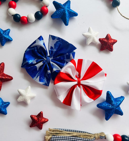 Stars and Stripes Pinwheels