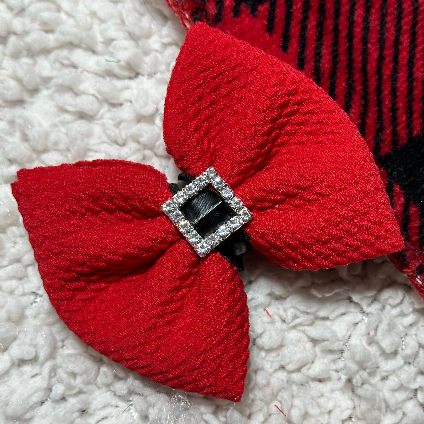 Santa Buckle Big Bow