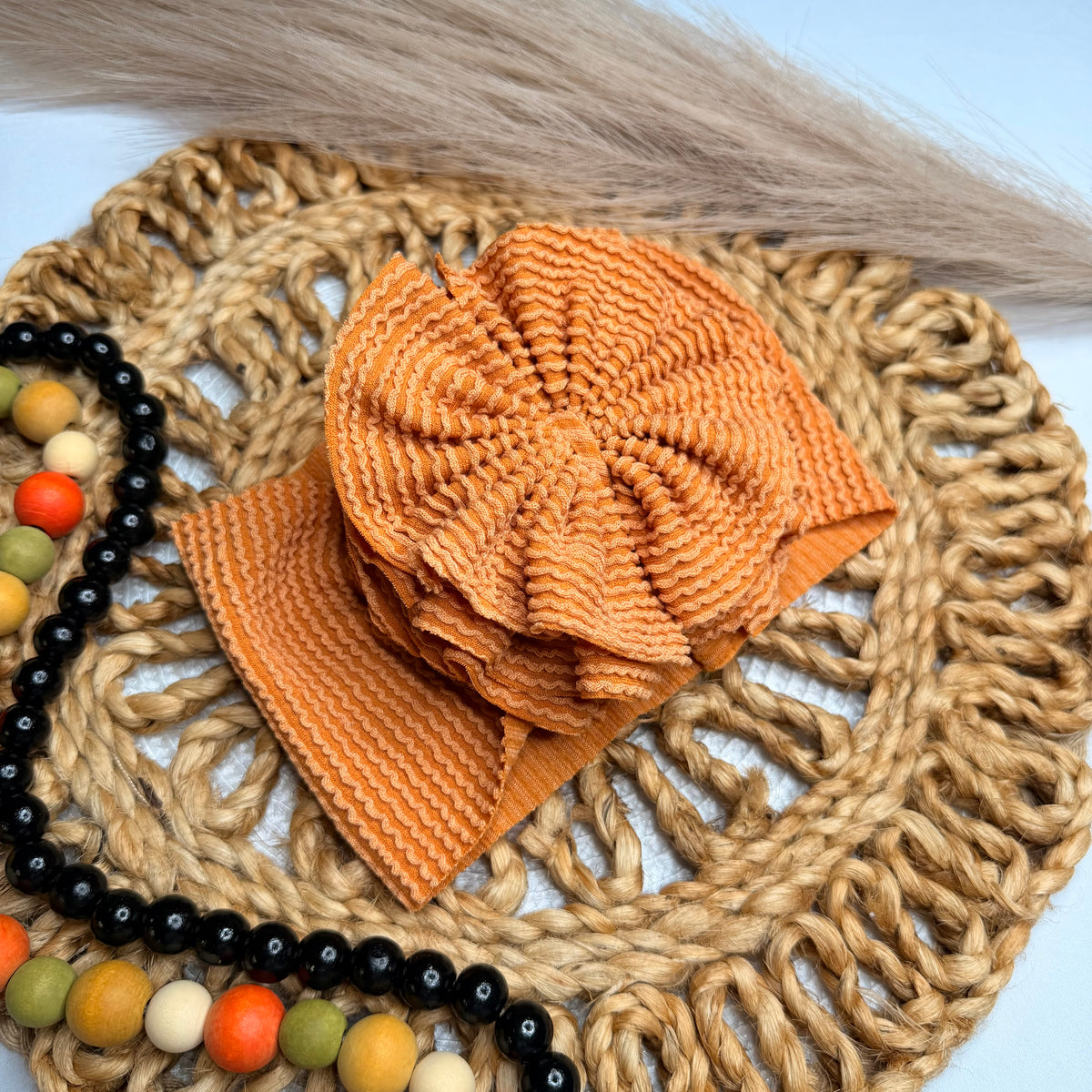 Squash Waved Shredded Headwrap