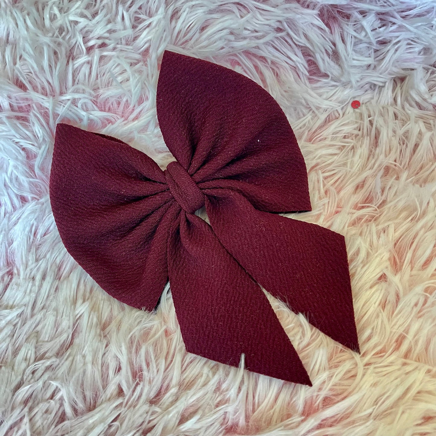 5" Wine Red Sailor Bow