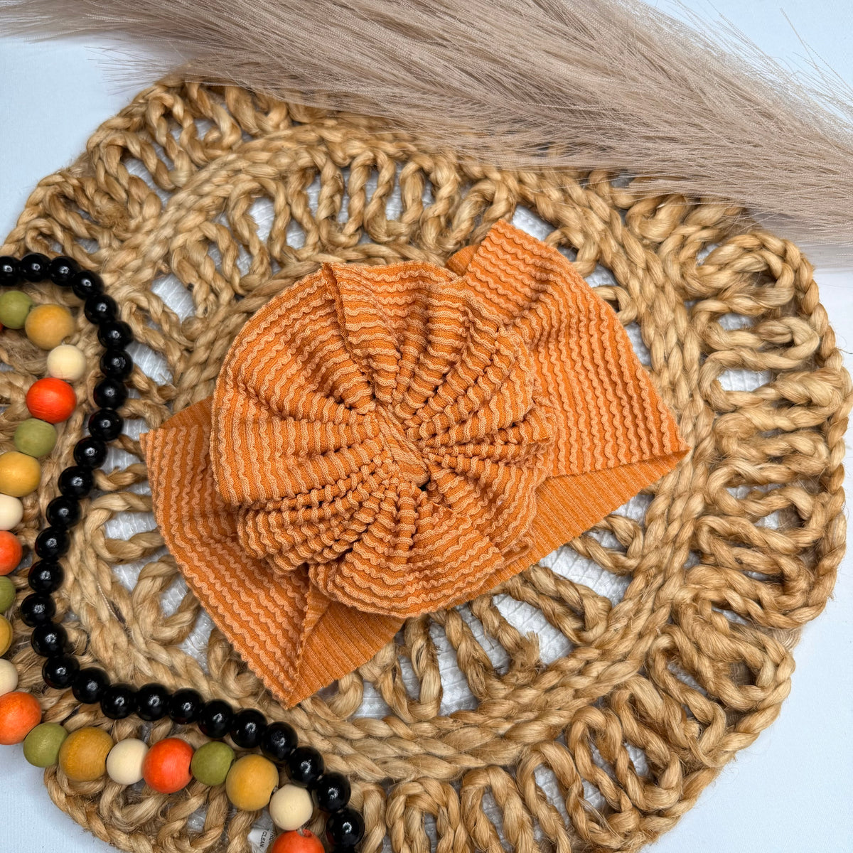 Squash Waved Messy Headwrap