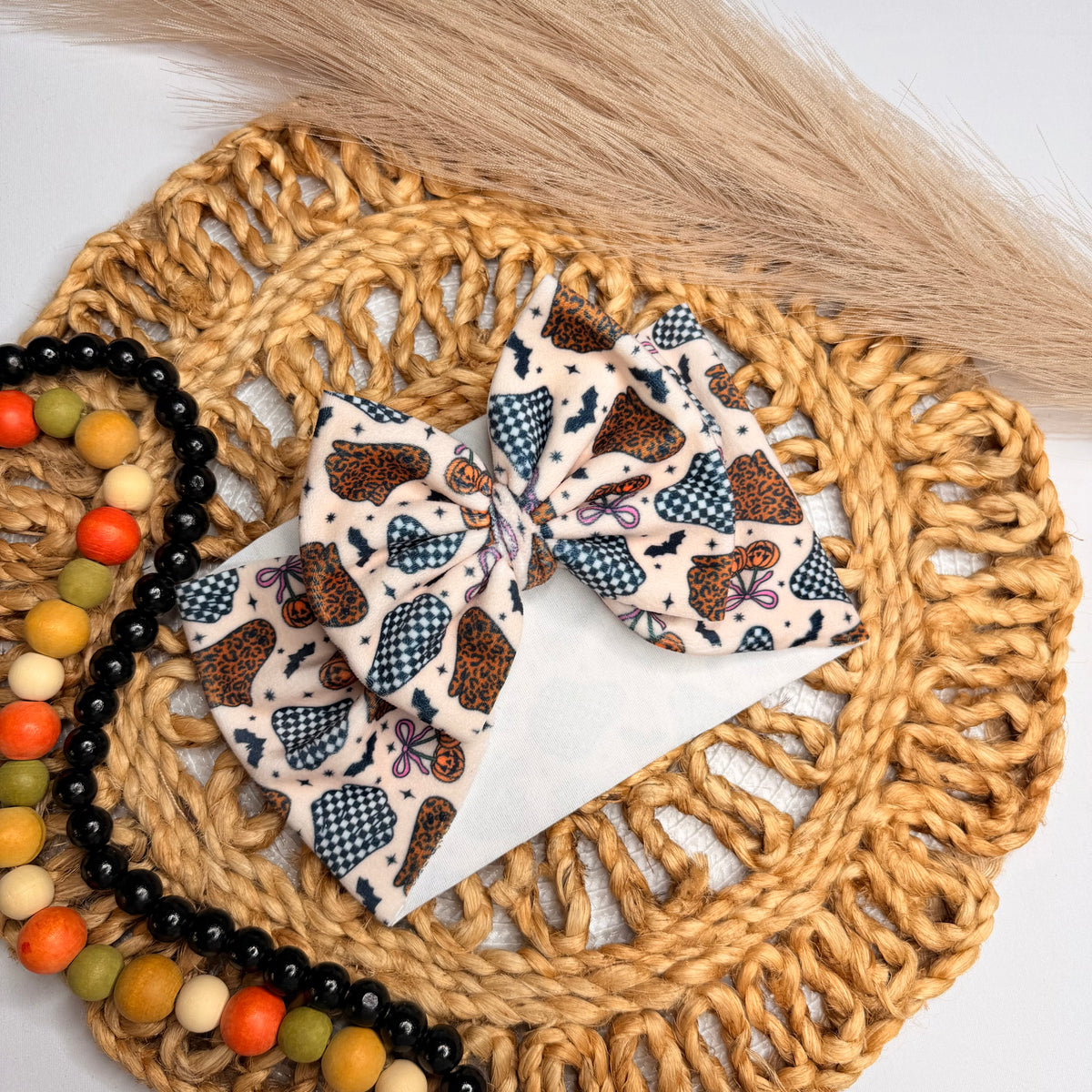 Funky Ghosties Headwrap