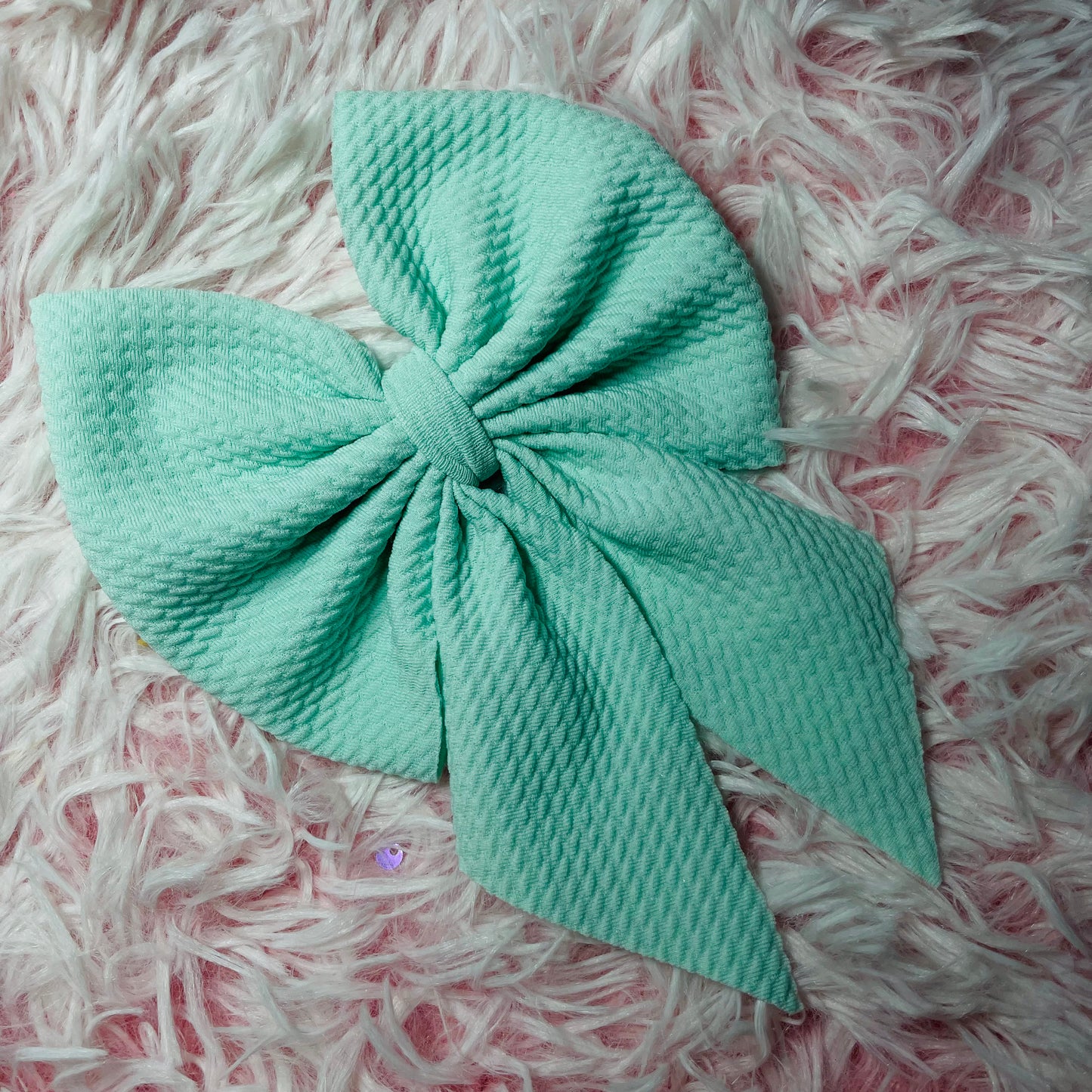 5" Mint Sailor Bow