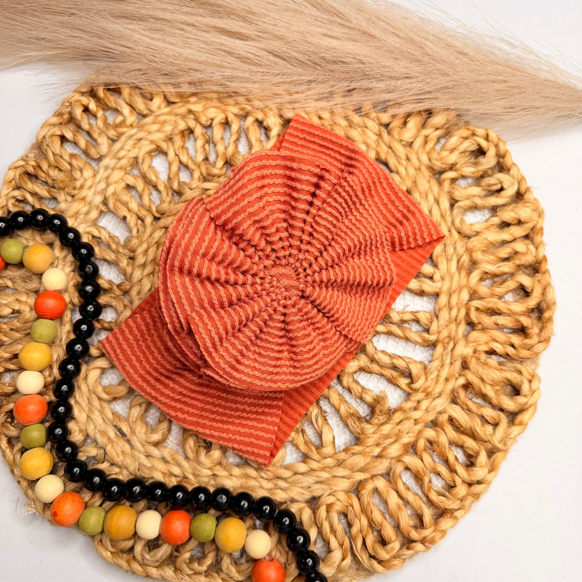 Sienna Waved Shredded Headwrap