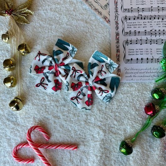 Holiday Bows Pinwheels