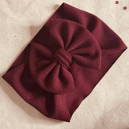 Wine Red Headwrap