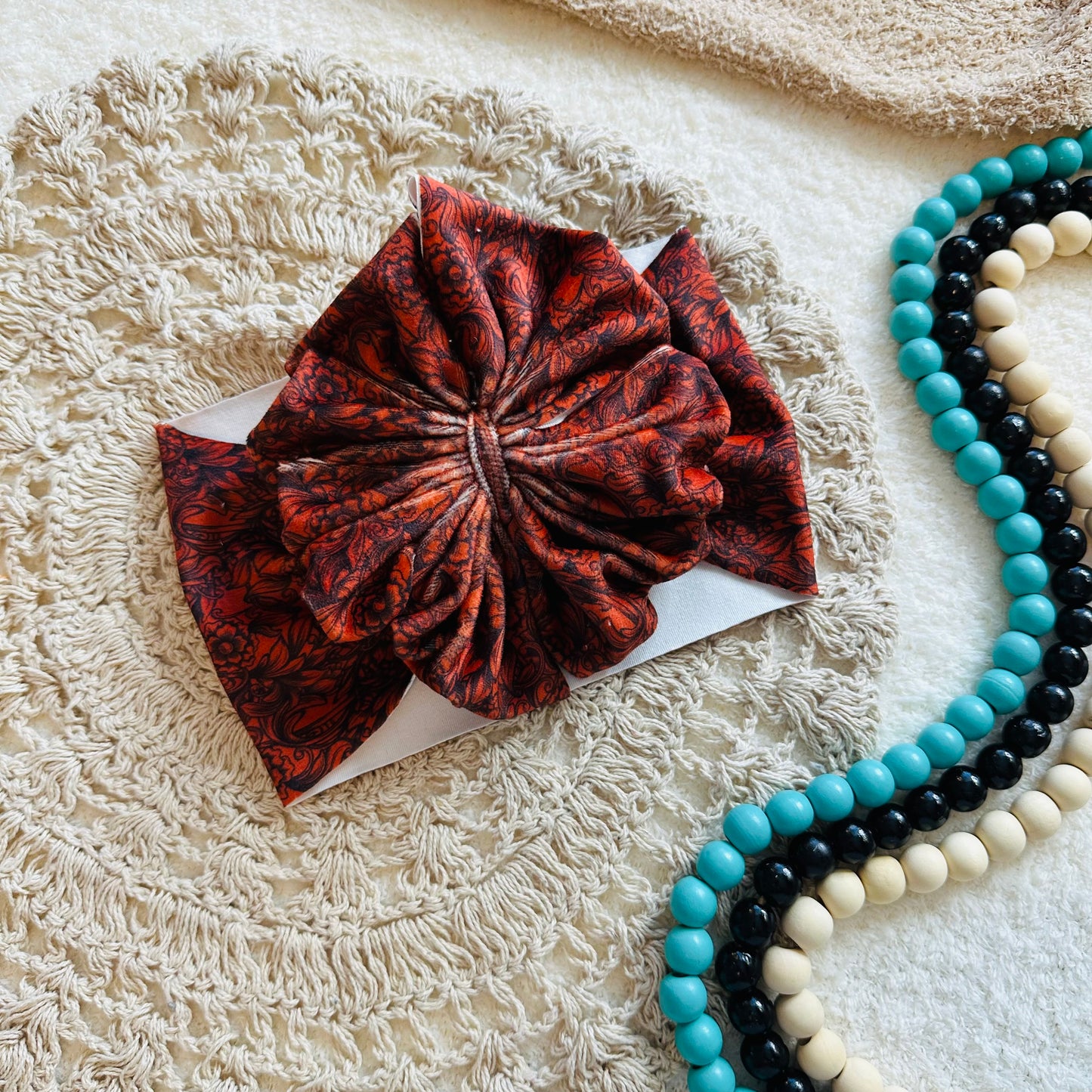 Saddle Messy Headwrap