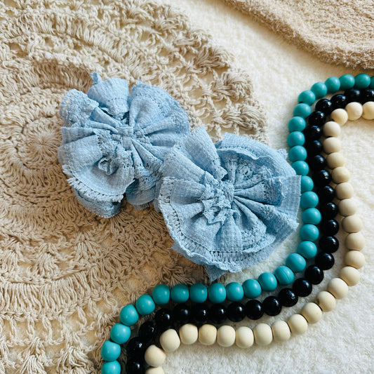 Powder Blue Shredded Piggies